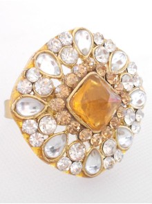 Kundan Finger Ring